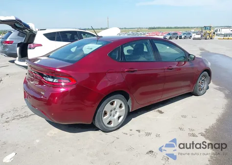 2015 Dodge Dart Se z USA, uszkodzony, nr VIN 1C3CDFAA4FD402704